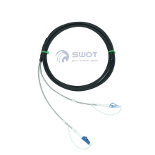 FTTA Armored CPRI outdoor fiber optic patch cord pigtail LC to LC UPC simplex waterproof IP68